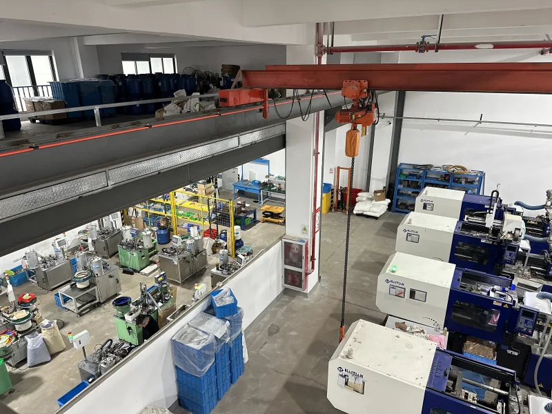 Mintel injection molding machines and production workshop