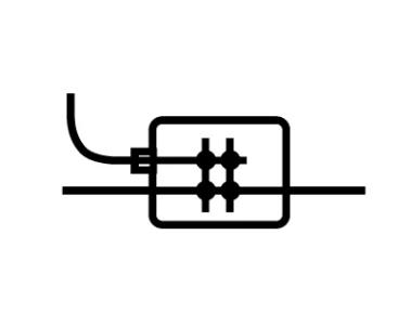 UB2A bridge tap connector wiring drawing